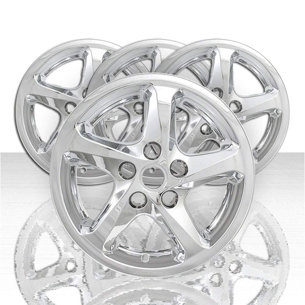 Chrome 16in Wheel Skin Overlays for Chevy Malibu 2016-2018