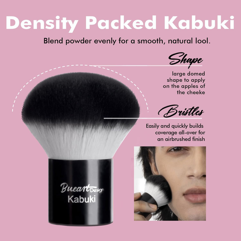 Kabuki Face Brush M1, Dense Makeup Brush