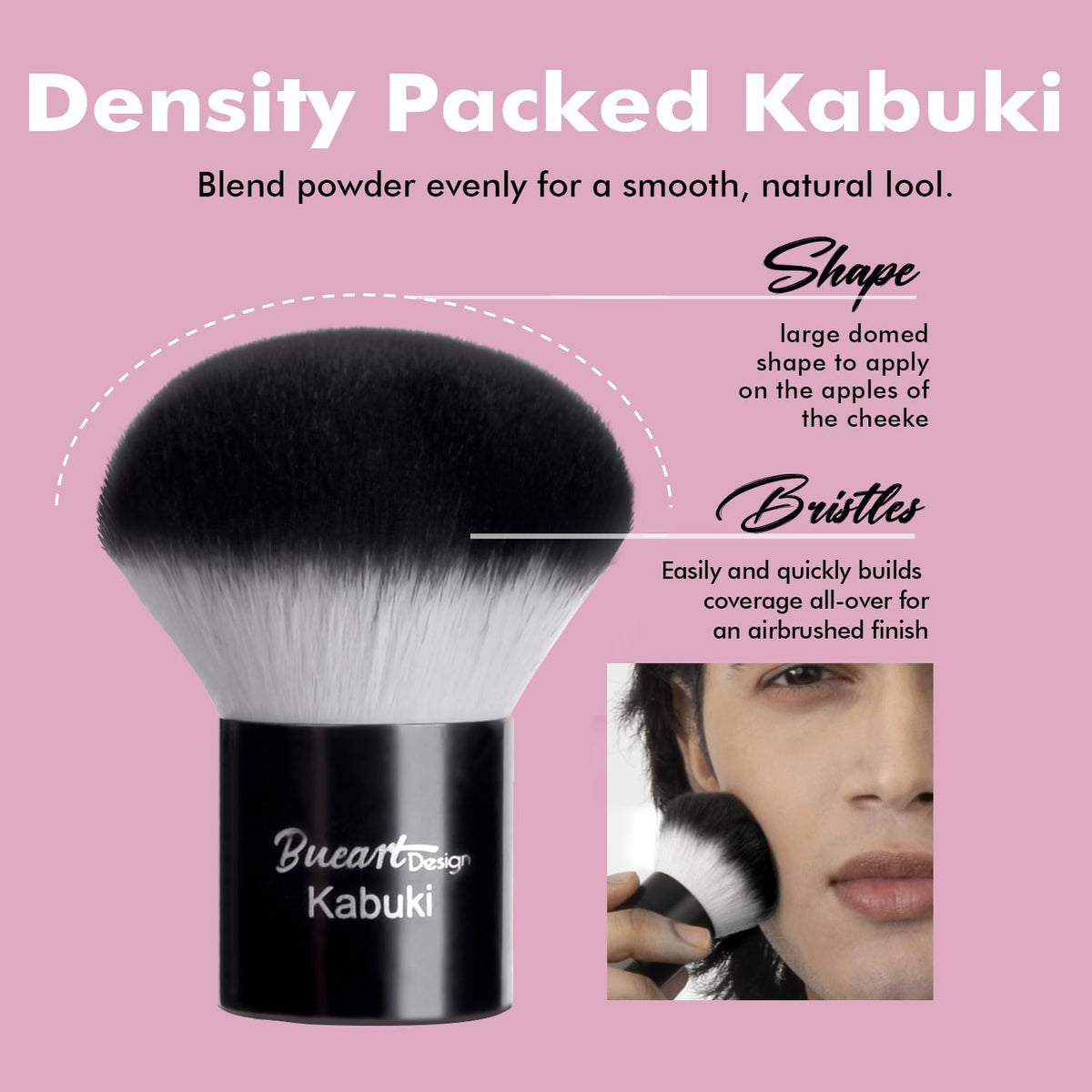 Kabuki Face Brush M1, Dense Makeup Brush