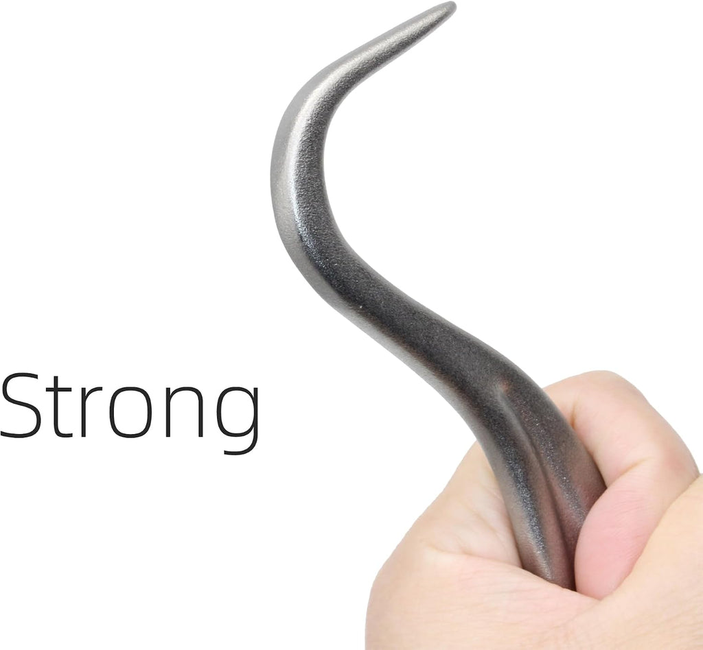 Horse Hoof Pick with Ergonomic Grip for Cleaning & Grooming, Metal Hoof Horseshoe Pick Scraper Cleaner Tool for