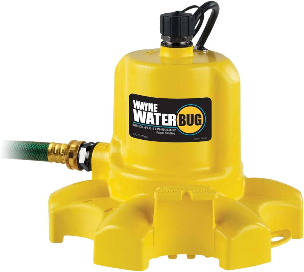 WAYNE WaterBUG Submersible Water Pump for Water Removal