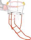 Upgraded Basketball Shot Trainer Rebounder, Heavy Duty Basketball Return Attachment with 360° Rotating Chute