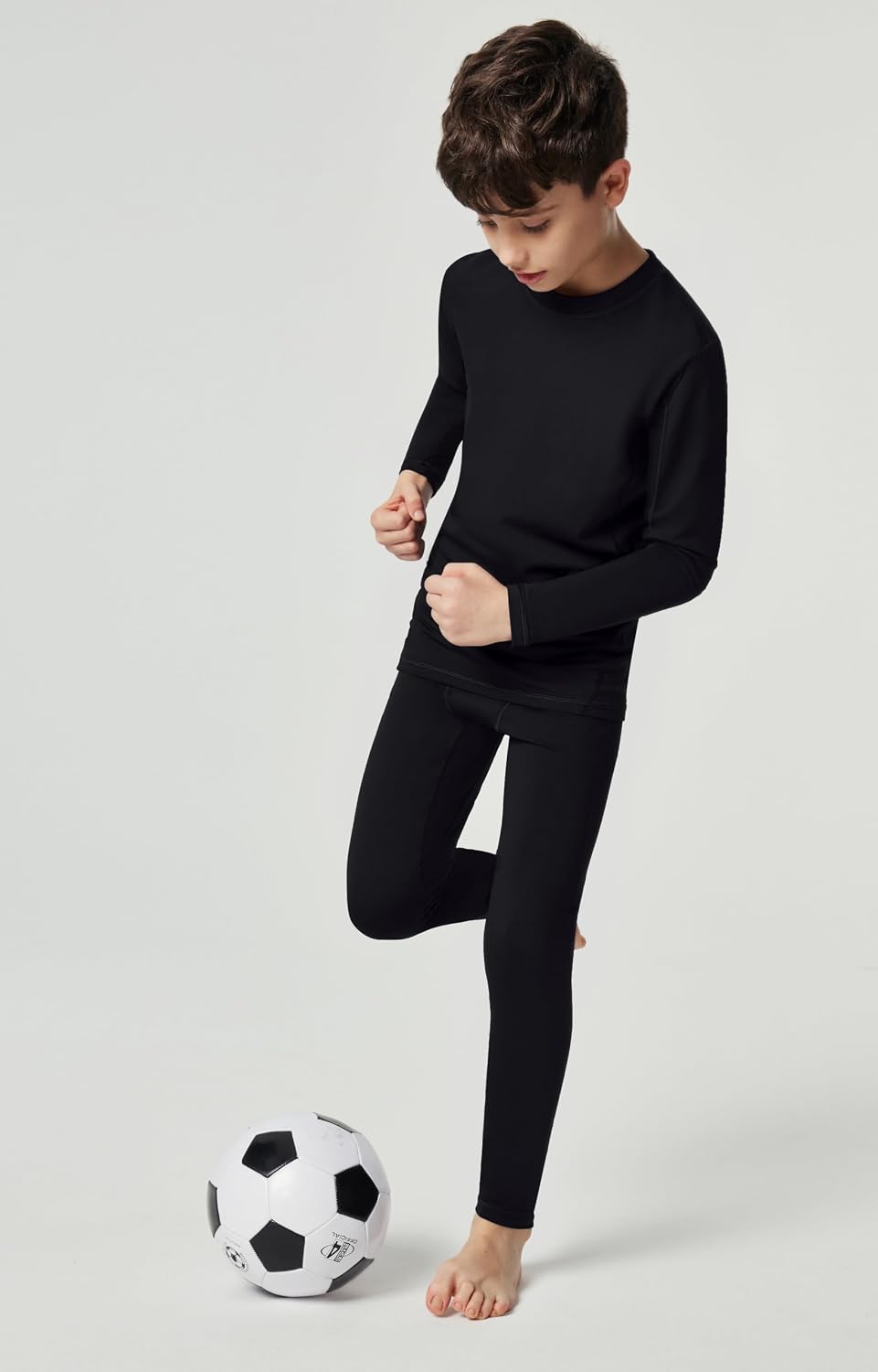 Thermal Underwear for Kids Boys Toddler Thermal Set Fleece Lined Long Johns Base Layer Winter Clothes for Girls