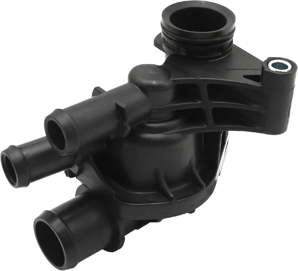 Anxingo 902-1123 Engine Coolant Thermostat Housing Assembly Replacement for Ford Escape L4 1.5L 2017-2019, Fusion L4 1.5L 2014-2020, Replaces 86250, 930180, 902-1123, DS7Z8592F