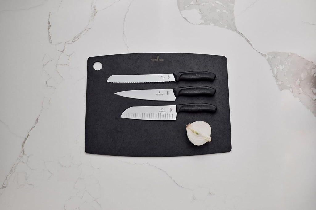 Swiss Classic 8.25 Inch Bread knife, Serrated, Black