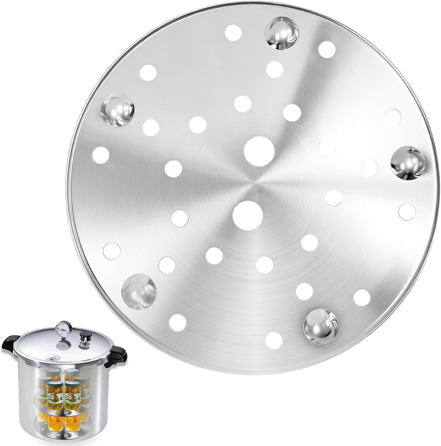 85707 11"Pressure Canner Rack Fit for Presto 16 to 23 Quart Pressure Canner