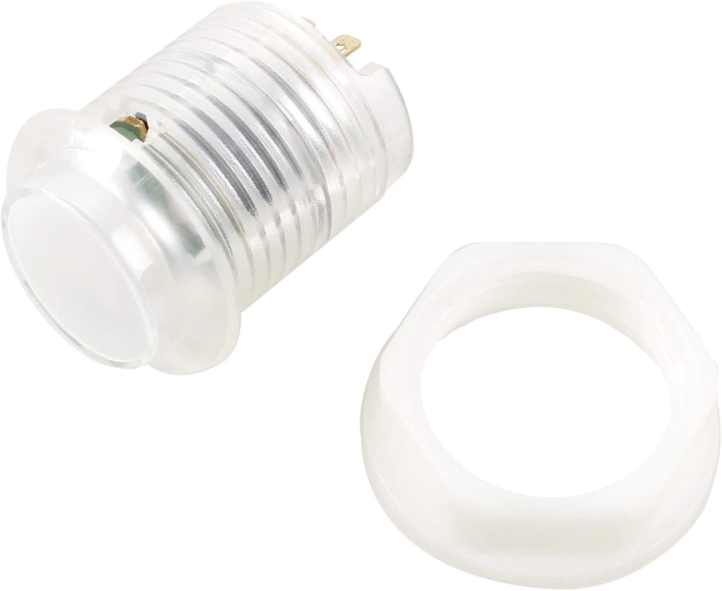 5X 24mm Full Color LED Illuminated Push Button Built-in Switch 5V Buttons for Classic Arcade Joystick Games Mame