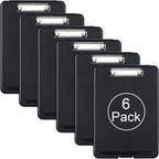 Plastic A4 Form Storage Box Case, Clipboard Case, Bulk clipboard Set Suitable for School,Utility,Industrial Office