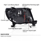 LED Front Headlights Assembly Fit 2005-2011 Toyota Tacoma