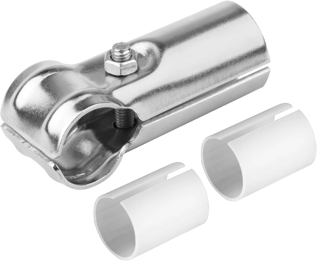10 Sets T Pipe Connector, Fits 3/4" EMT Conduit with PE Adapter Shims | Stainless Steel