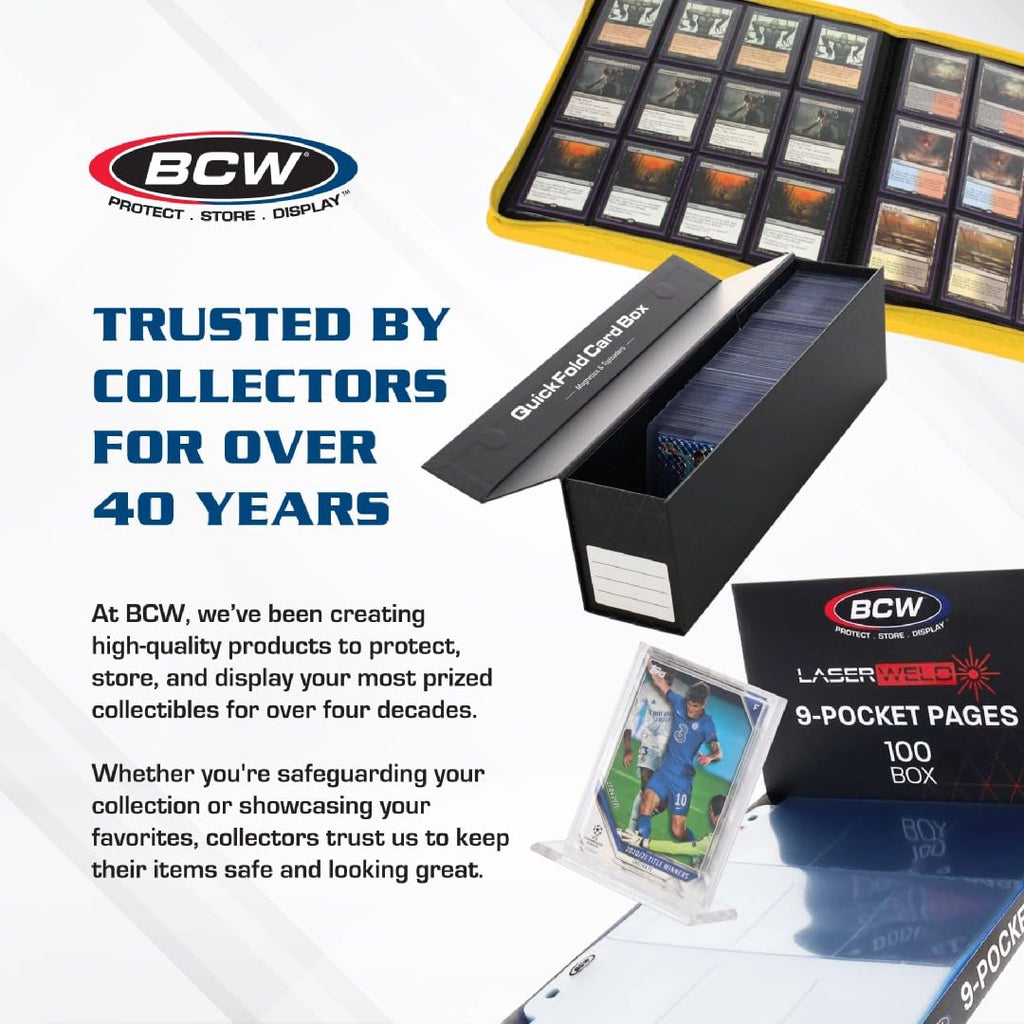 800 Count Trading Card Storage Box with Removable Lid | Durable 2-Piece Cardboard Card Organizer for Sports, MTG &