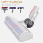 Ball Wheel+Plush Strips +Head Roller Set Compatible with Dyson Direct Drive