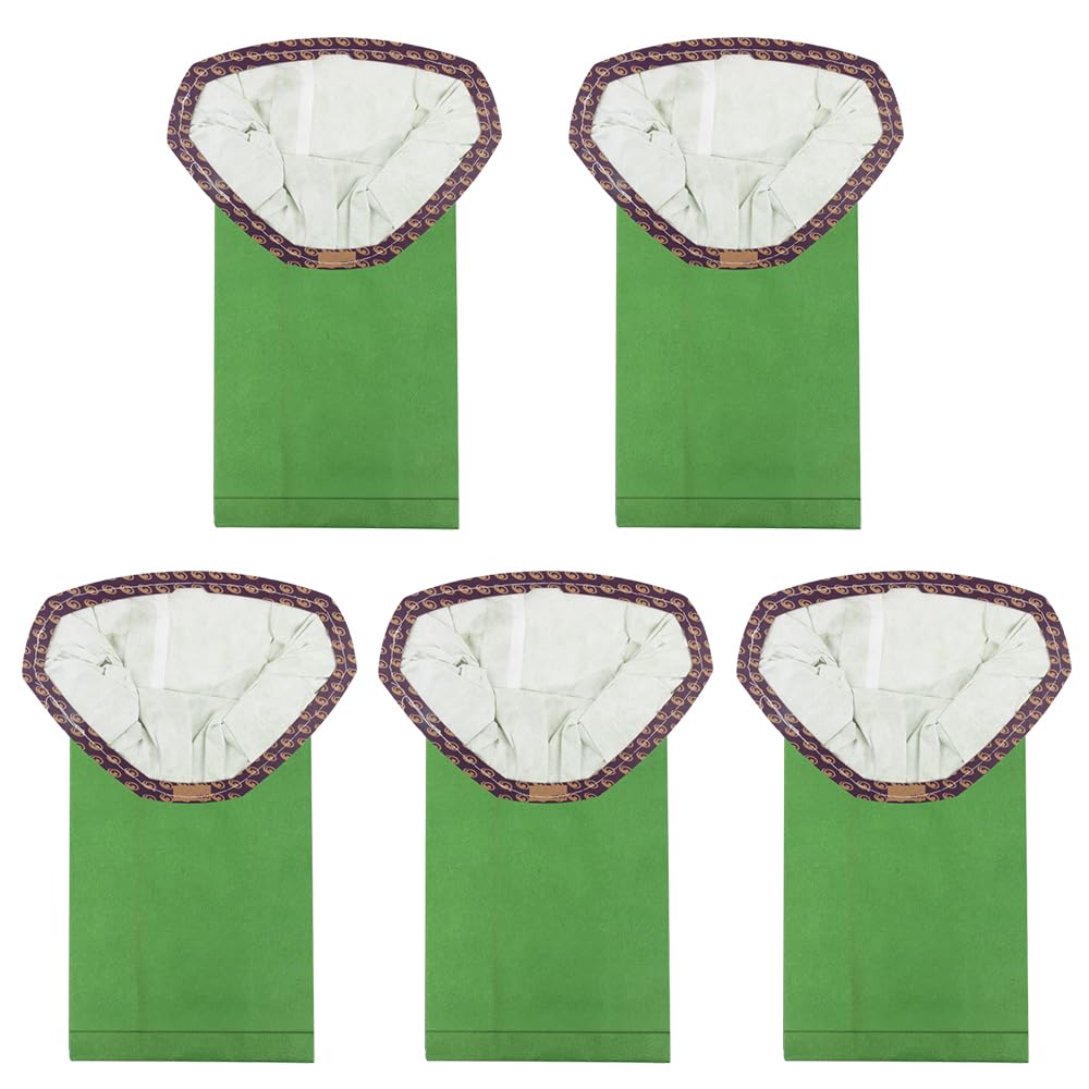 5 Pack 107314 Backpack Vacuum Bags Compatible with ProTeam 6 QT Vacuum