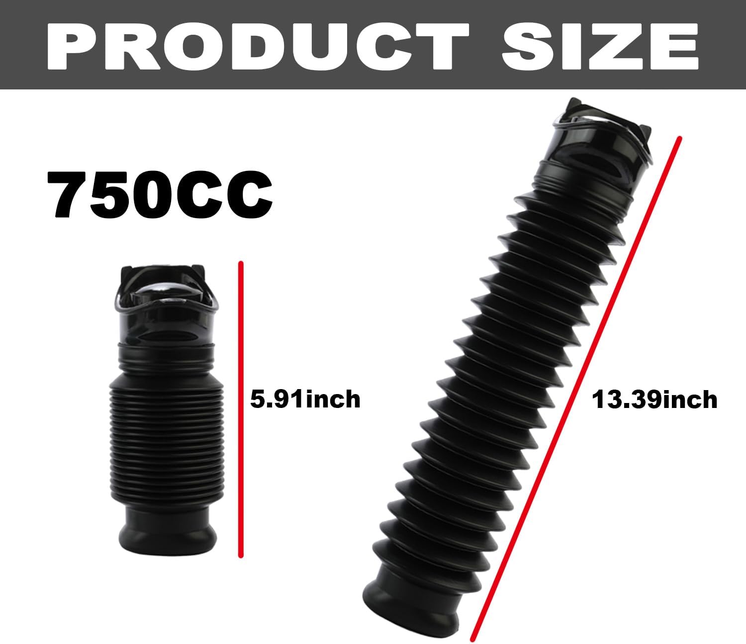 750ML Emergency Urinal, Pedestal Urinal, Pocket Toilet for Men Women, Pee Bottles with Sealed Lid Collapsible