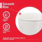12 oz 300 Pack Paper Coffee Cups, Hot Paper Cups