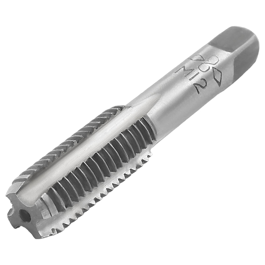 PCASVV 2Pcs HSS M12 x 1.75 Tap & Thread Chaser, Metric Right Hand