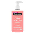 Oil-Free Acne Wash Pink Grapefruit Facial Cleanser - with Salicylic Acid for Clear Skin, Daily Face Wash for Oily &