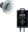 Mini Wave Maker for Saltwater & Freshwater Aquarium, Ultra-Quiet Transparent Wavemaker with Controller, Adjustable