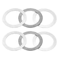 uxcell 2 Sets NTA3244 Thrust Needle Roller Bearings with Washers, ID 2"