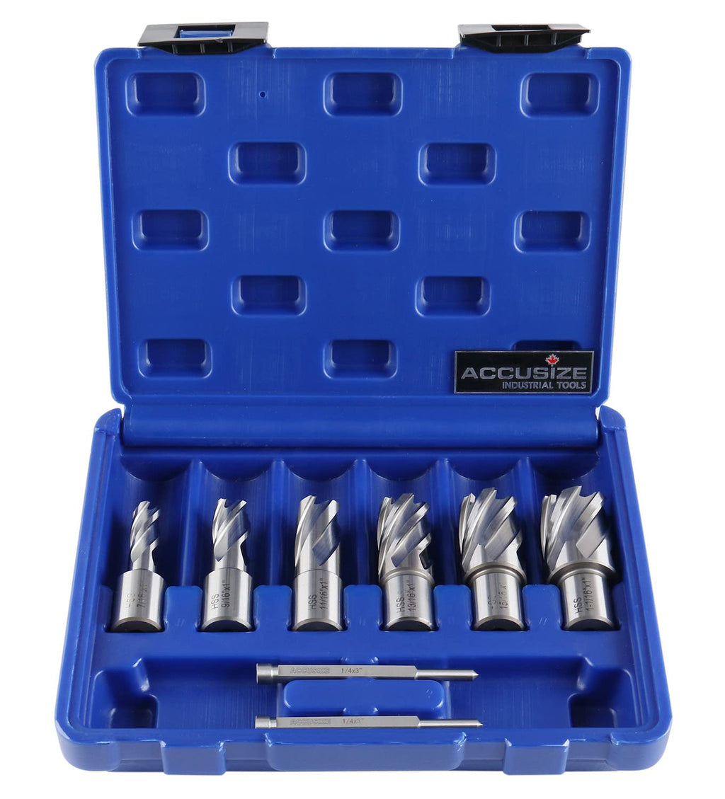 Accusize HSS Annular Cutter Set, HCS1-0000