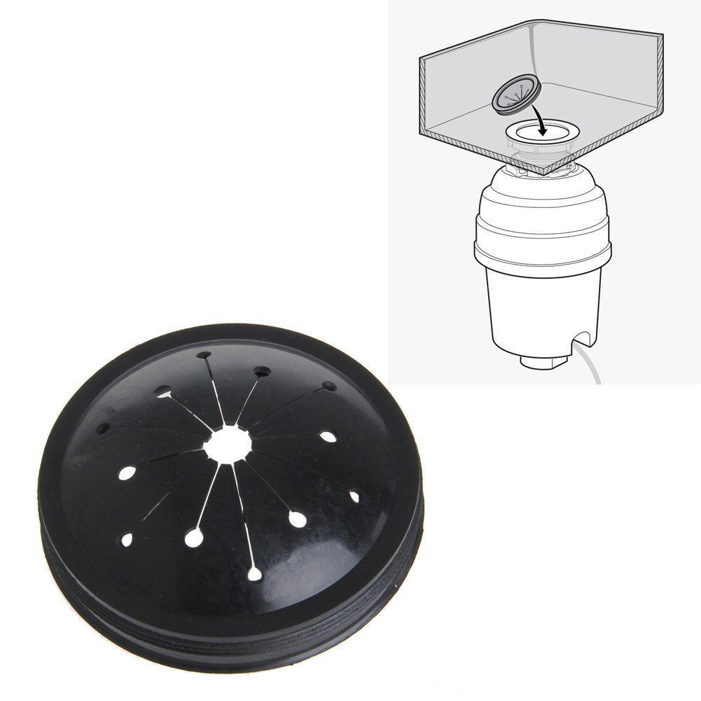 Dabixx Rubber Replacement Garbage Disposal Splash Guard for Waste King 80mm 3.15"