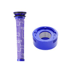 INF Pre-filter and Post-filter Set compatible with Dyson V8 Blue/Purple 2-Pack