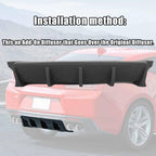 PFRREOR Rear Diffuser for Chevy Camaro SS 2016-2018