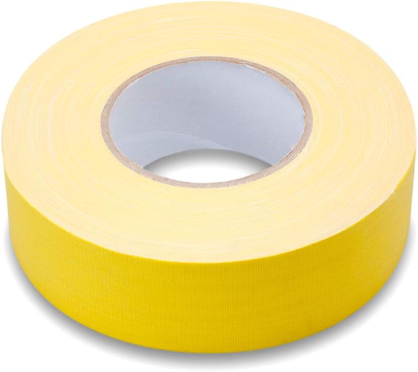 GFT-447YE 2 inch Gaffer Tape - 60 Yard Roll - Yellow