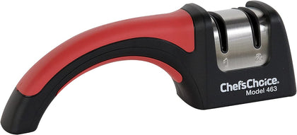 Chef'sChoice Professional Manual Knife Sharpeners Pronto Hone for 15-Degree Straight-Edge and Serrated Knives with