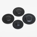 4 Pack Gas Range Burner Cap Black Kit for Whirlpool Amana WPW10225167 BCK-167 AP6017367 W10225167 2310574 PS11750664 - Burner Cap - Gas stove accessories