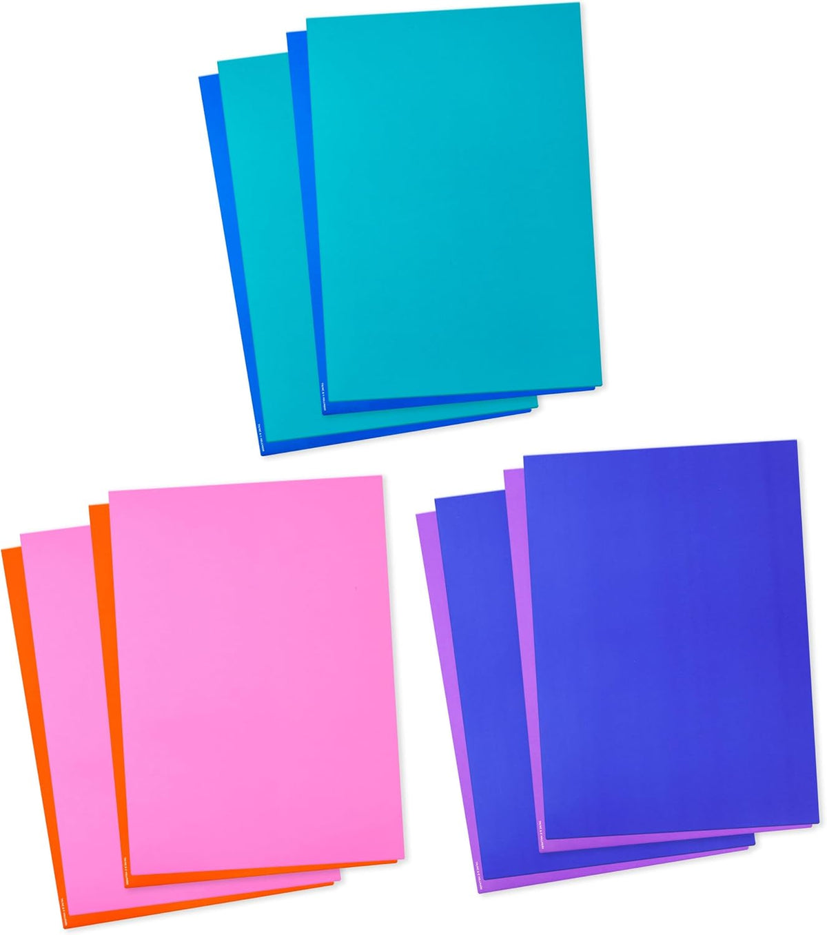 Small Gift Boxes with Lids, 6-Pack (Scalloped Blue, Pink, Teal)