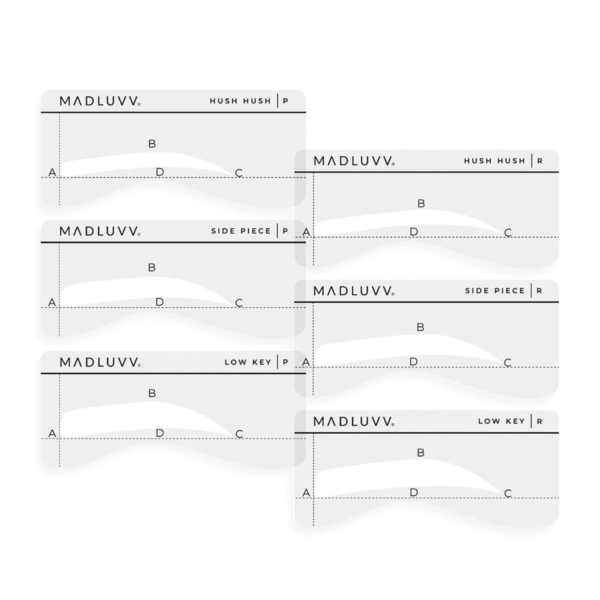 Eyebrow Stencils, Brow Mapping & PMU Microblading - On the DL Set