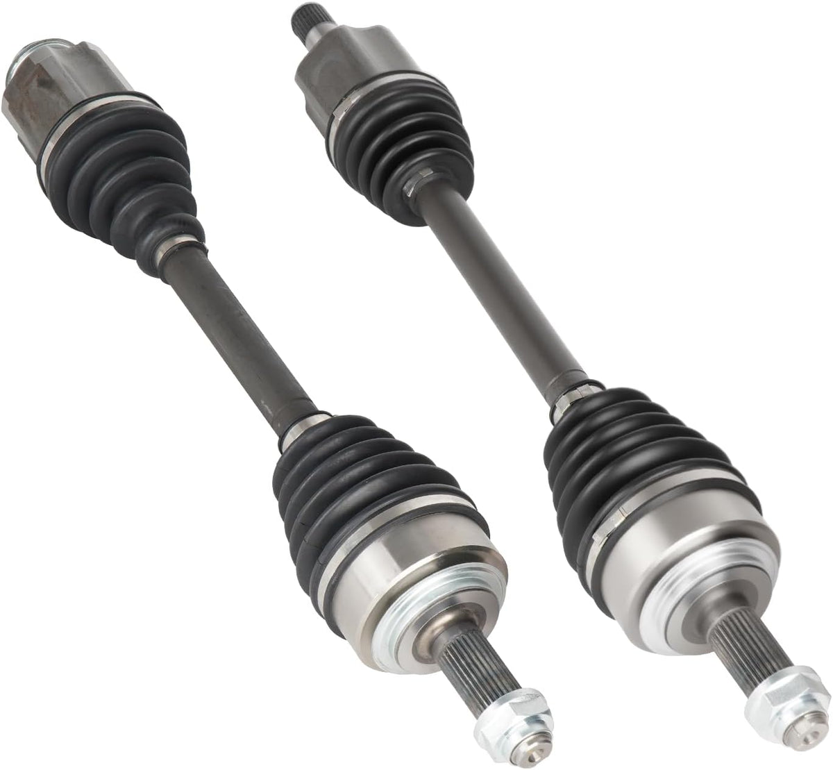 Front Left and Right CV Axle Shaft Assembly Fit for Honda CR-V EX LX SE 2.4 2.4L 2002 2003 2004 2005 2006, Replacement for 66-4206 66-4207, 2 pack Driver & Passenger Side CV Joint Shaft