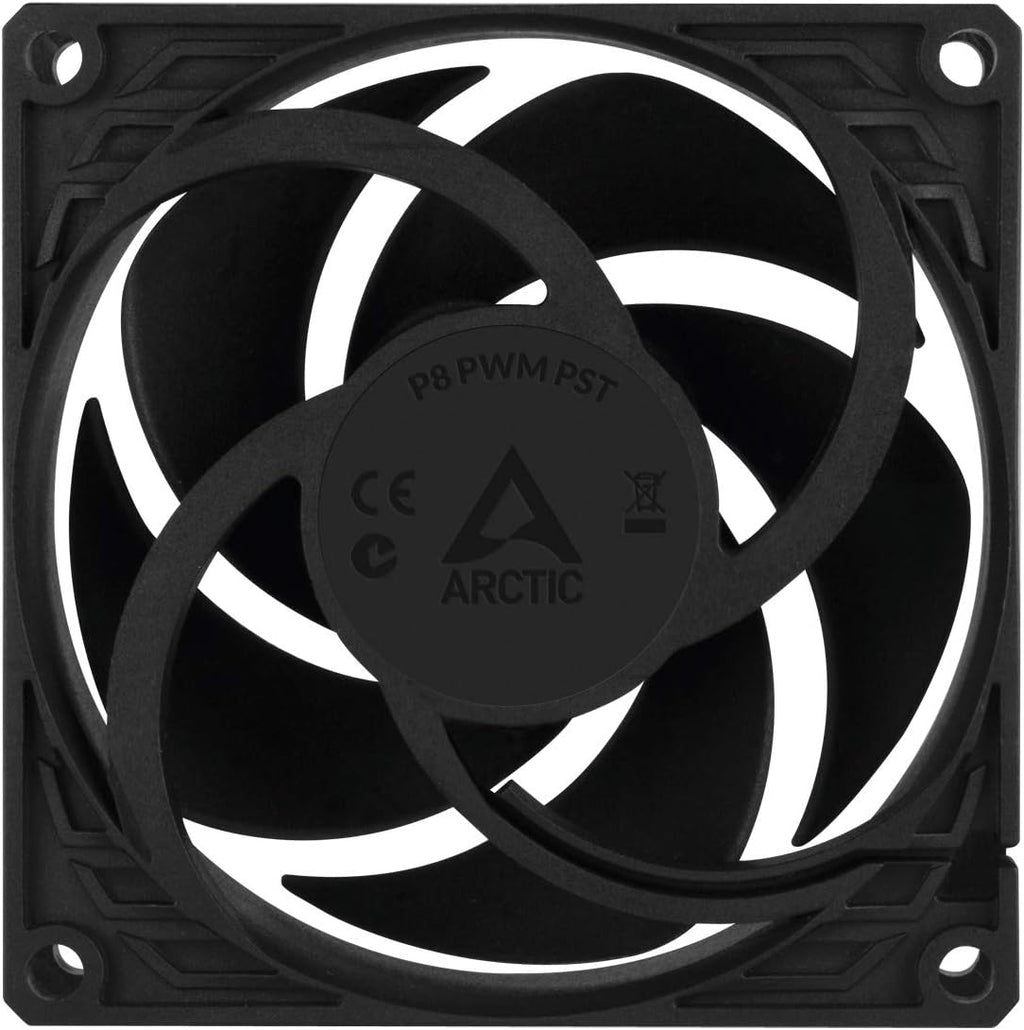 ARCTIC P8 PWM PST - PC Case Fan, 80mm Fan, PWM Sharing Technology (PST)
