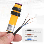 MECCANIXITY 2Pcs E3F-5DN1/5L Photoelectric Sensor Detection Distance 5M