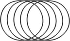 uxcell 5pcs 140x133.8x3.1mm Nitrile Rubber O-Rings Metric Sealing Gasket