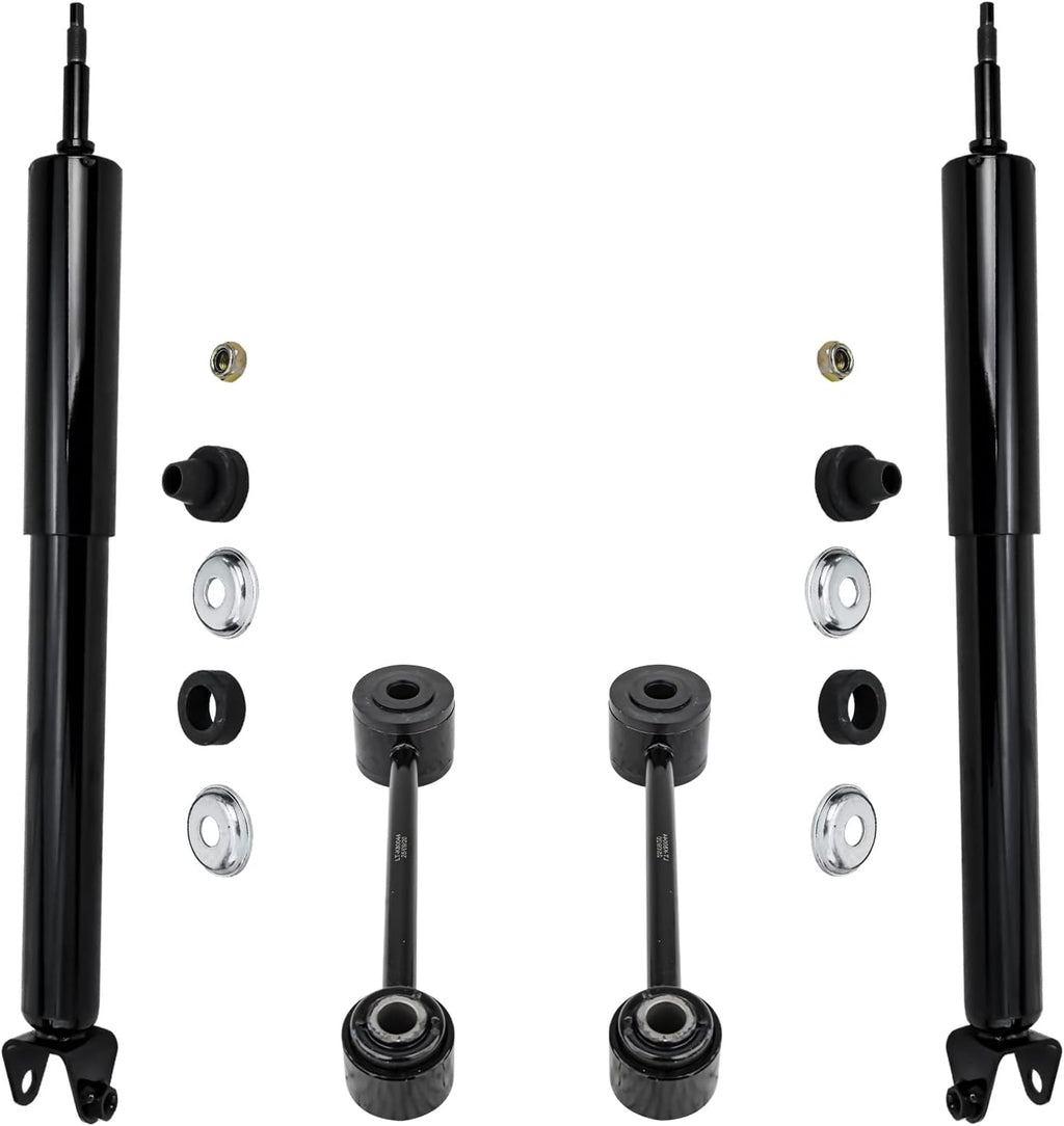 Detroit Axle - Rear Shock Absorbers Kit for 1996-2005 Ford Taurus