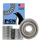 PGN 608-ZZ (10 Pack) Ball Bearing 8x22x7mm Chrome Steel Shielded