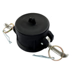 Kyuionty 2 Inch Poly Camlock Dust Cap, DC200, 1 Pack