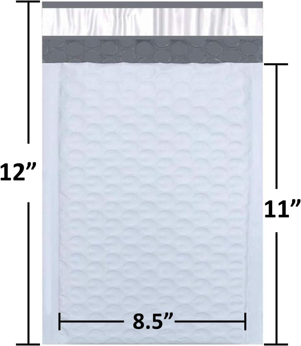 #2 Poly Bubble Mailers 8.5x12 Inches Shipping Padded Envelopes Self Seal Waterproof Cushioned Mailer 10 Pack