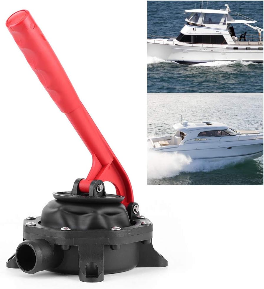Manual Bilge Pump 720 GPH Self Priming 1-1/4 Inch