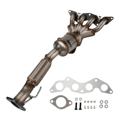 KAC Stainless Steel Catalytic Converter, 674137 High Flow Catalytic Converter Fit for 2012 Focus 2.0L, 2013-2016 Focus S, SE 2.0L, 2017 Focus S, SE, SEL 2.0L,2018 Focus 2.0L (EPA Compliant)
