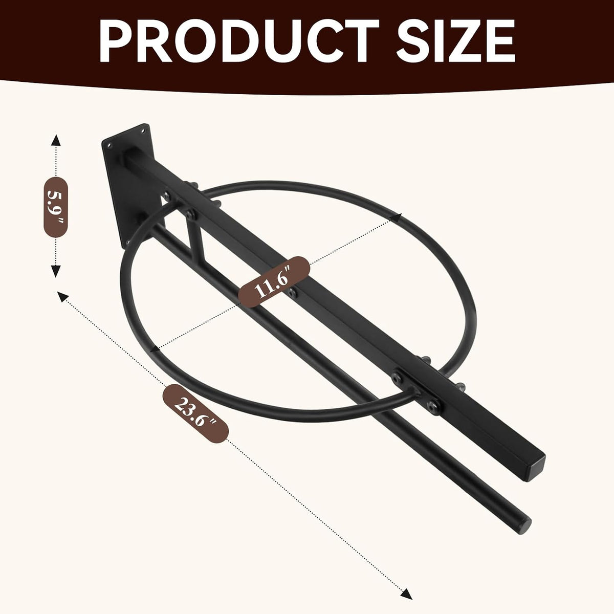 Saddle Rack with Pad Bar, Heavy-Duty Wall Mounted Horse Saddle Stand