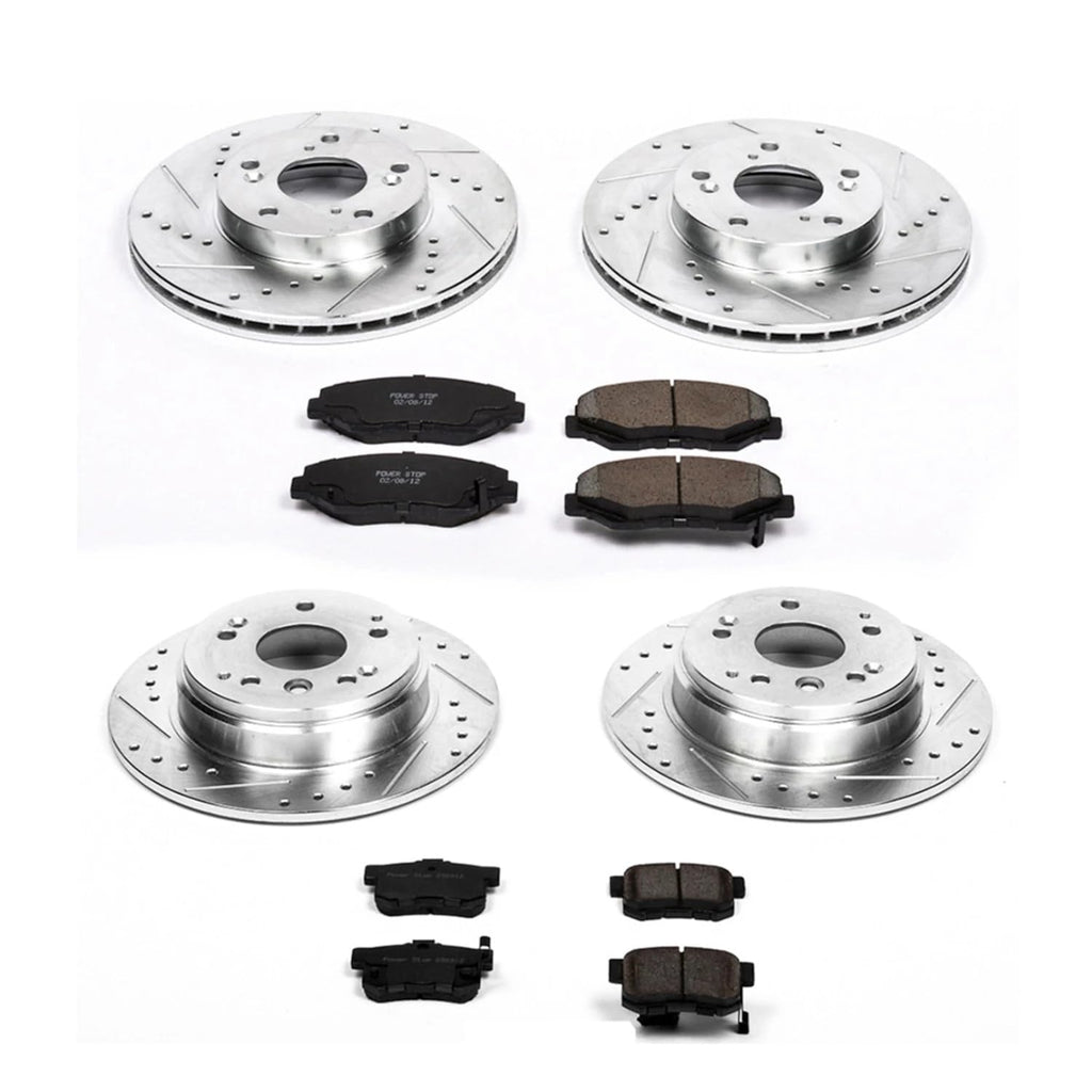 PowerStop Z23 Performance Brake Pad & Rotor Kit Front & Rear K5389