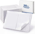250 Pcs 4.5" x 5.5" Resealable Packing List Envelopes Self-Adhesive