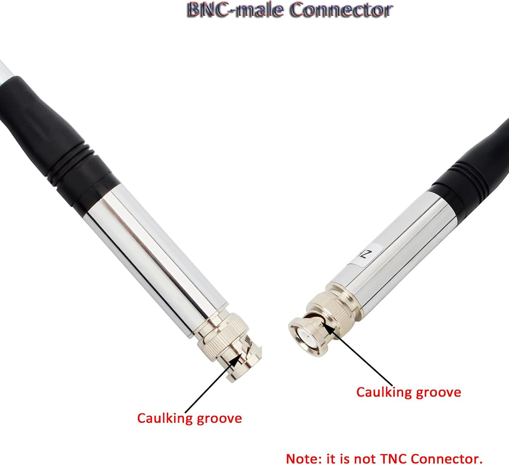 27Mhz Telescopic/Rod HT BNC CB Radio Antenna, 9-Inch to 51-inch | 20W Telescopic/Rod HT Handheld/Portable Radio