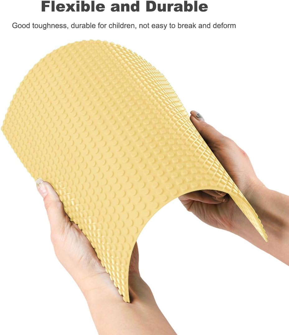Classic Baseplates Building Plates for Building Bricks 100% Compatible with All Major Brands-Baseplate, 10in x 10in