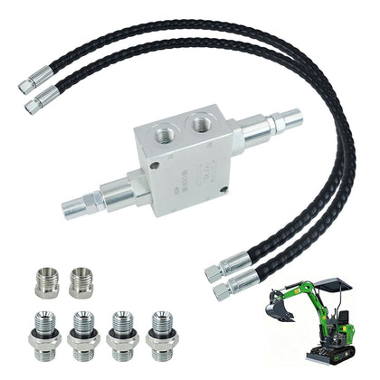 Mini Excavator Swing Motor Cushion Valve, Hydraulic Buffer Valve Kit