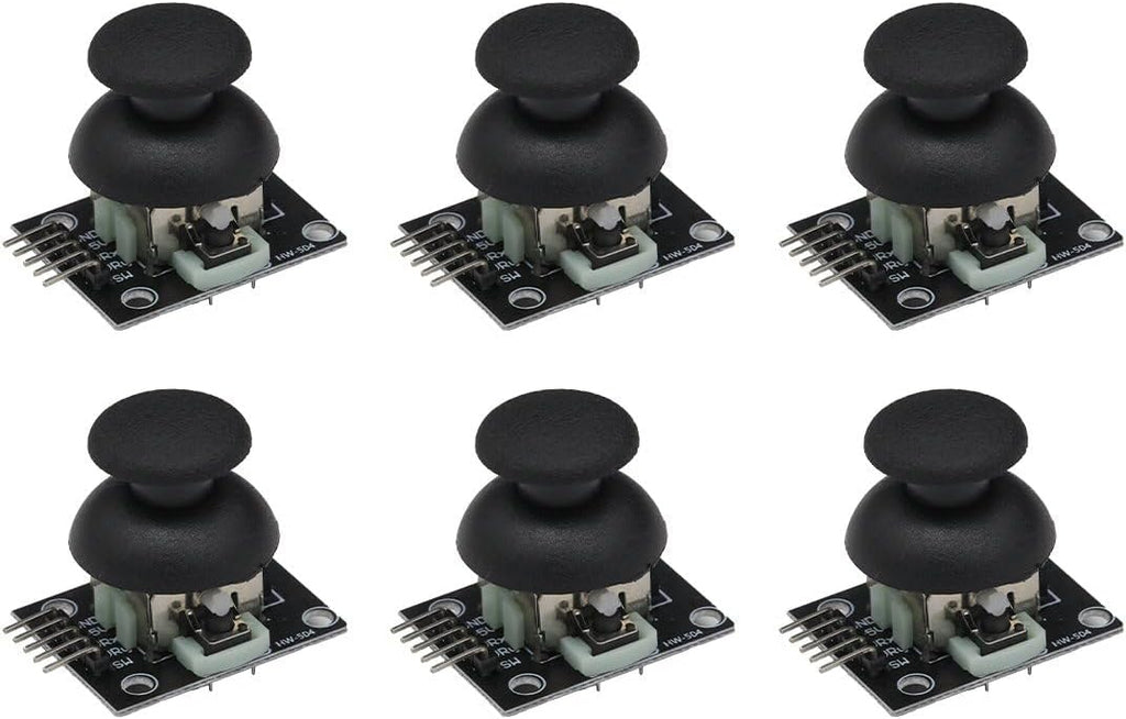 6PCS Game Joystick Control Stick Sensor KY-023 Dual-Axis Button Joystick for PS2 Arduino