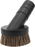 1.5" Vacuum Dust Brush Attachment Compatible with Pro Team Backpack Vacuum - 3" Round Dusting Brush with 1 1/2"